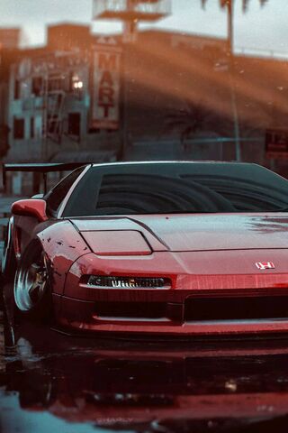 Sleek Red Dream Machine 🚗✨