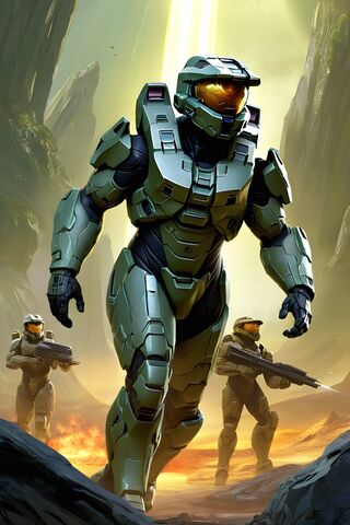 Epic Battle in Halo 🌌⚔️