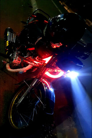Night Ride Vibes 🌙🏍️