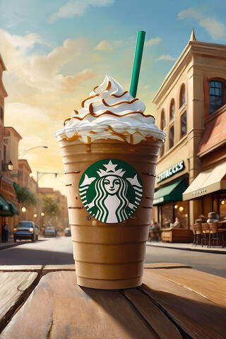Refreshing Caramel Frap..