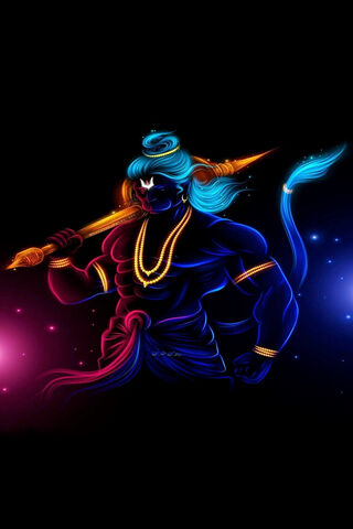 Vibrant Warrior of Light