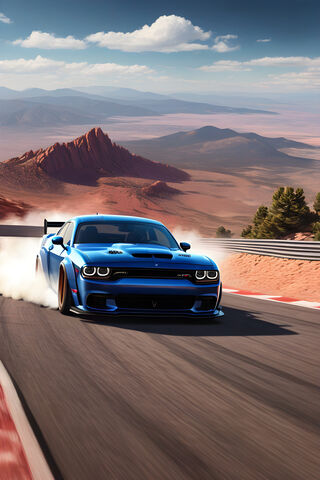 Hellcat SRT Drifting Pikes Peak