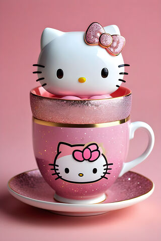 Hello Kitty Teacup