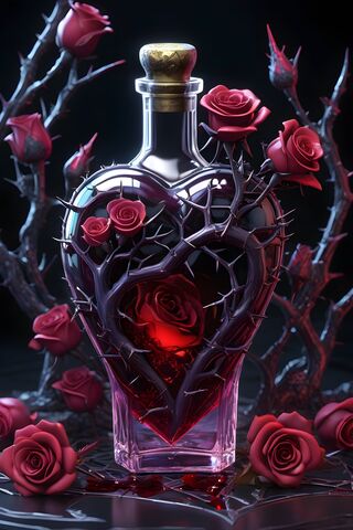 Heart Bottle