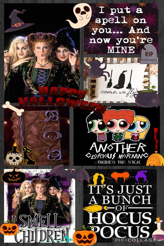 Spooktacular Hocus Pocus Collage 🎃✨