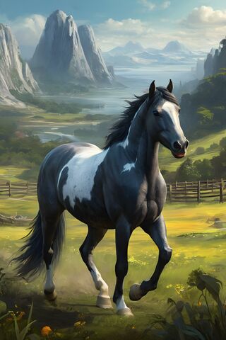 Majestic Gallop in Natu..