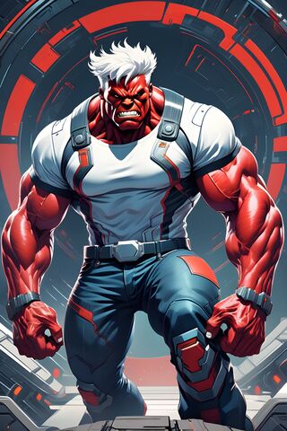 The Mighty Red Titan 💪🔥