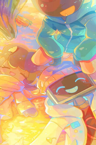 Colorful Adventure in a Dreamy World 🌈✨