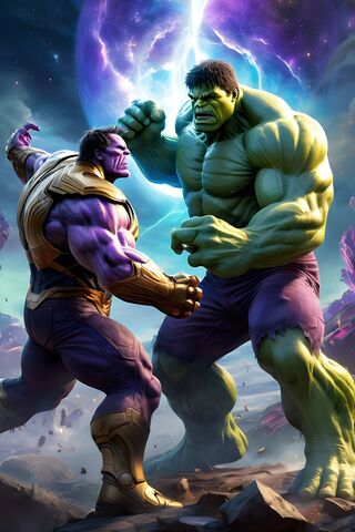 Hulk Vs Thanos