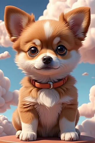 Adorable Chihuahua in a..