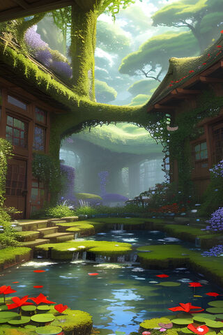 Enchanted Garden Retreat 🌿✨