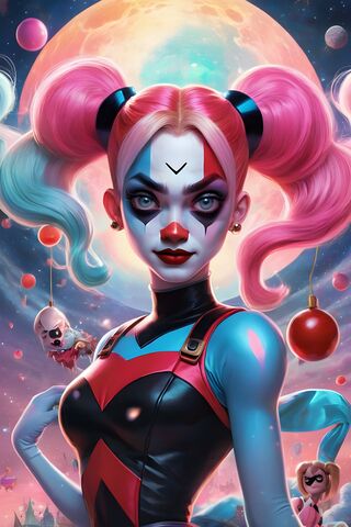 Cosmic Clown Queen 🌌🤡
