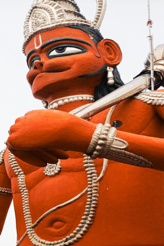 Majestic Hanuman Statue..