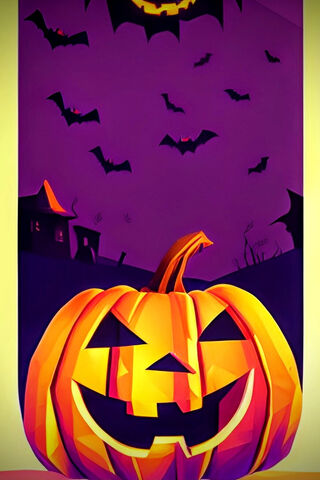 Spooky Pumpkin Delight 🎃🦇