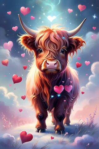Loveable Highland Cow �..
