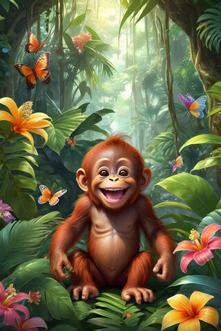 Happy Monkey