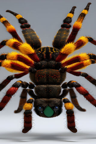 Vibrant Spider Marvel �..