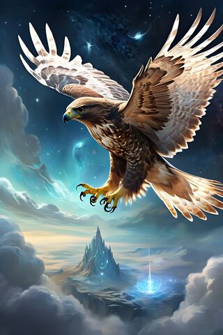 Majestic Flight Through..