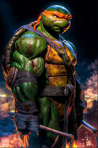 Michelangelo: The Fearless Ninja Turtle 🐢💥