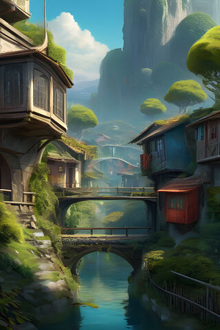 Enchanted Village by th..
