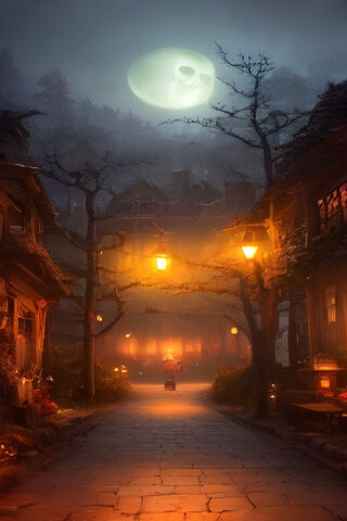 Enchanted Halloween Night 🌕👻