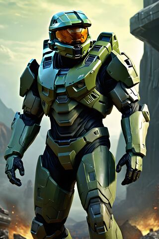 Master Chief in Action!..