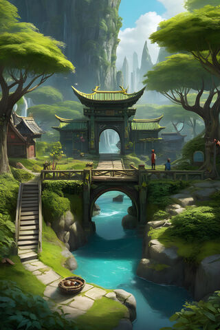 Tranquil Harmony in a M..