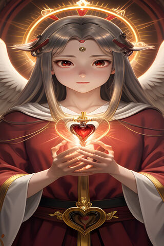 Divine Guardian of the Heart ❤️✨