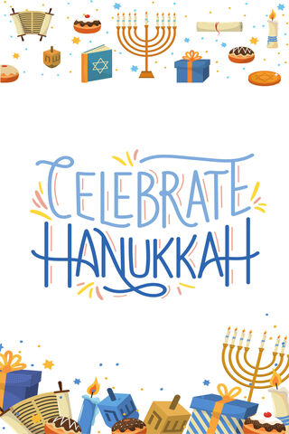 Festive Lights of Hanukkah ✨