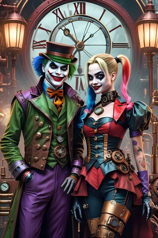 Steampunk Villains Unite! 🎩🃏