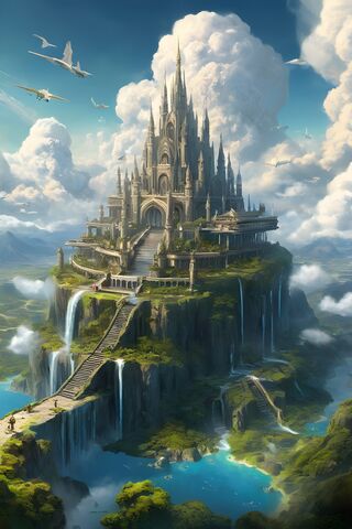 Enchanted Castle in the..