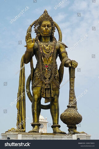 Majestic Statue of Hanu..