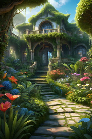 Enchanted Garden Retreat 🌿🏡