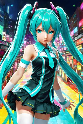 Hatsune Miku in Neon Ci..