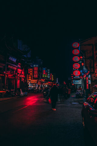Neon Nights in the City..