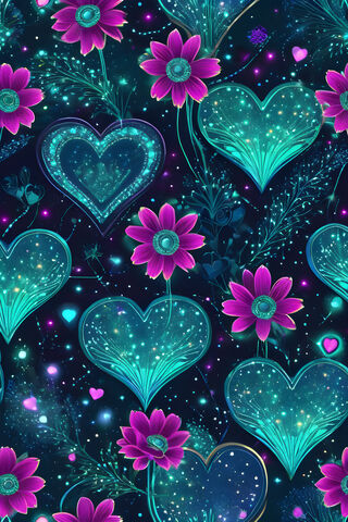 Hearts & Flowers