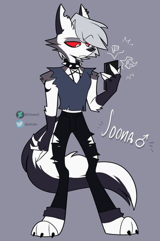 Meet Joona: The Stylish Furry Character! 🐾✨