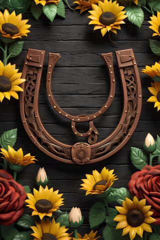 Horseshoe Sunflowers