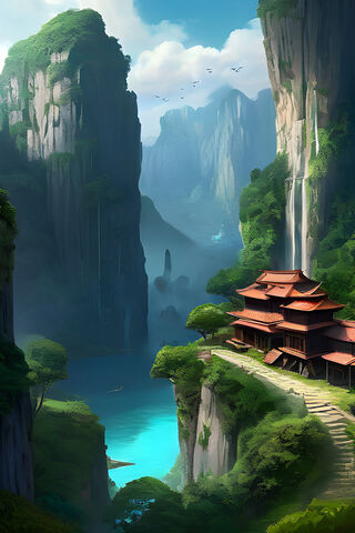 Serenity in the Mountai..