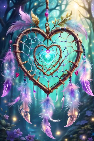Heart Dream Catcher