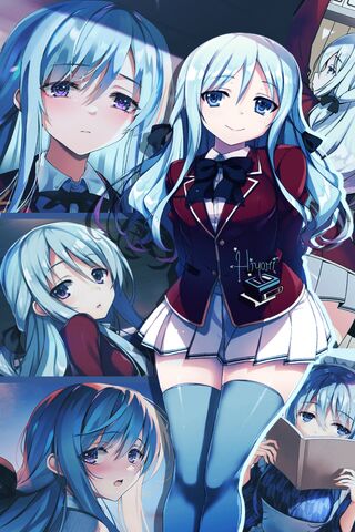 Enchanting Blue-Haired ..