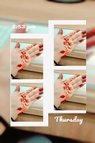 Artistry in Henna: Hand..