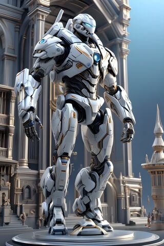 Futuristic Guardian: Th..