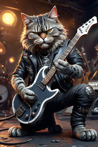 H.eavy Metal Cat