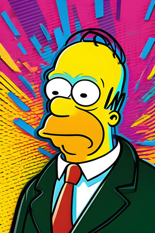 Homer Simpson's Colorfu..
