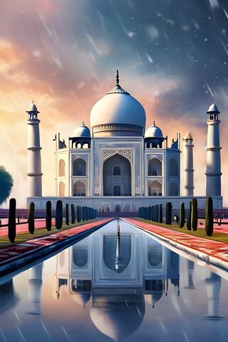 Majestic Taj Mahal Unde..