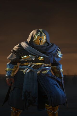 Mysterious Warrior in Golden Armor ⚔️✨