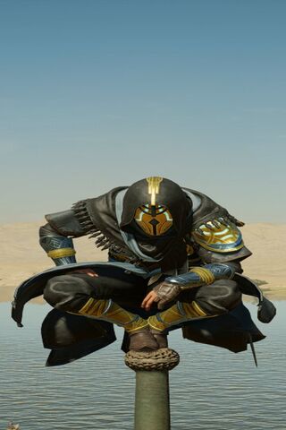 Mysterious Assassin in the Desert 🌵🗡️
