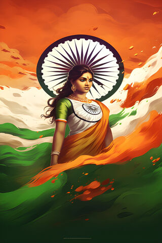 Embodying Freedom: A Tribute to India 🇮🇳✨