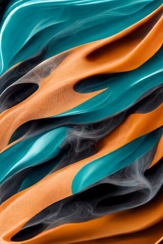 Swirling Waves of Color..